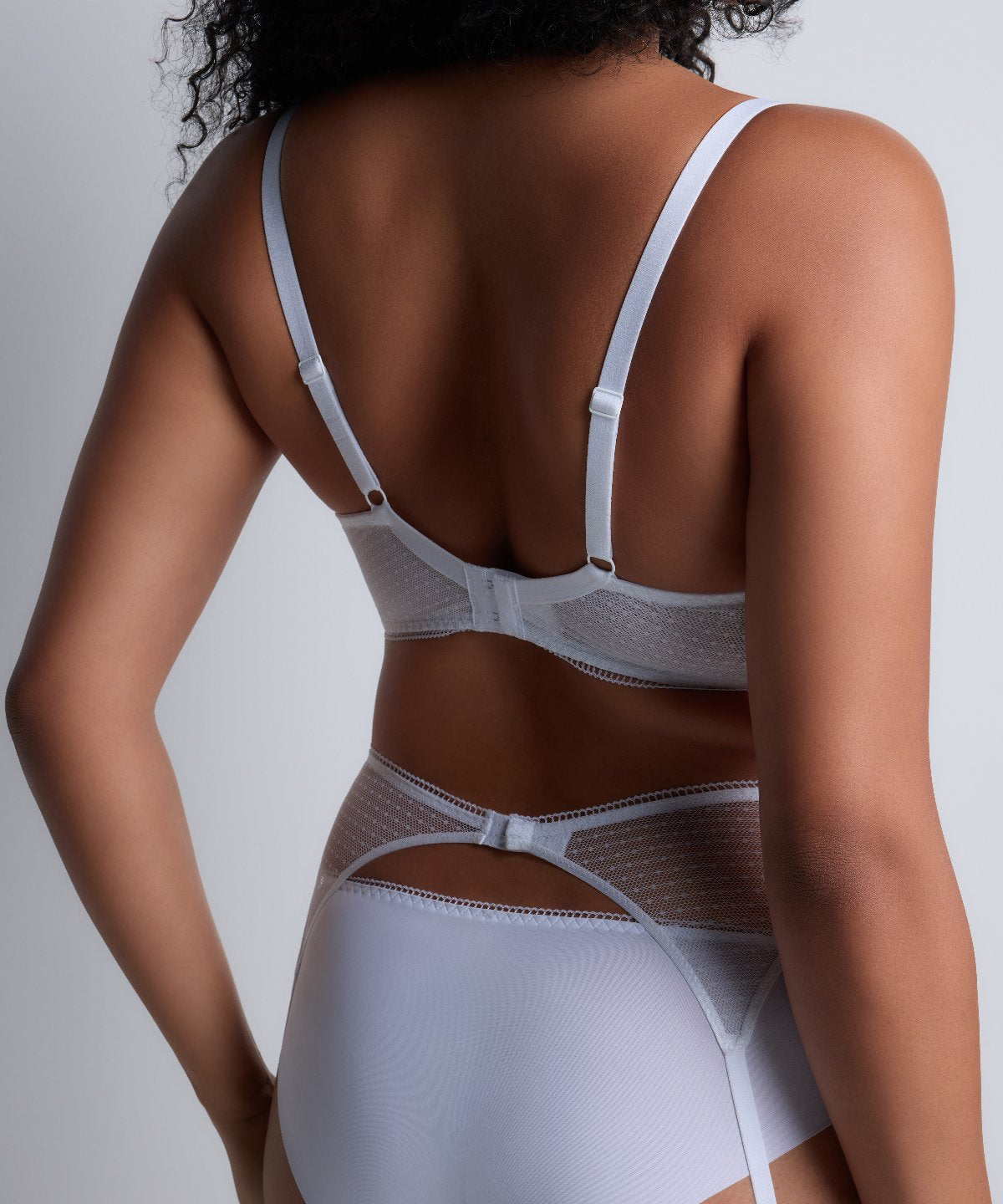 Illusion Fauve Porte-jarretelles White