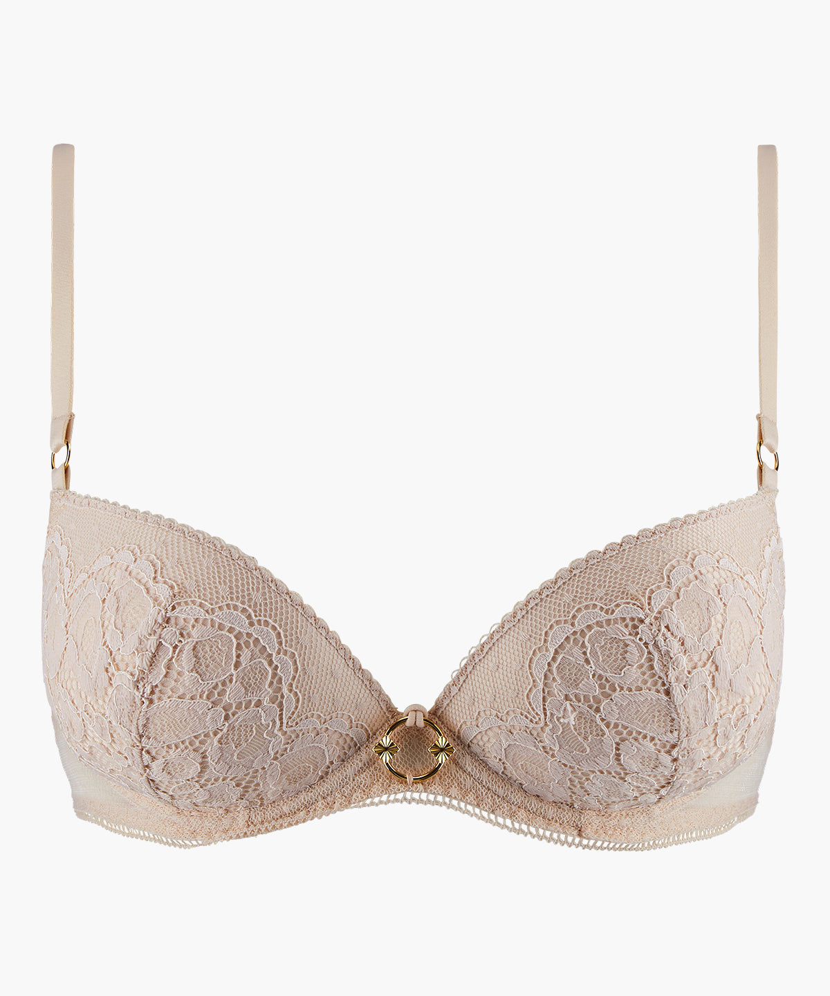 Illusion Fauve Soutien-gorge Push-up coques Thé Blanc