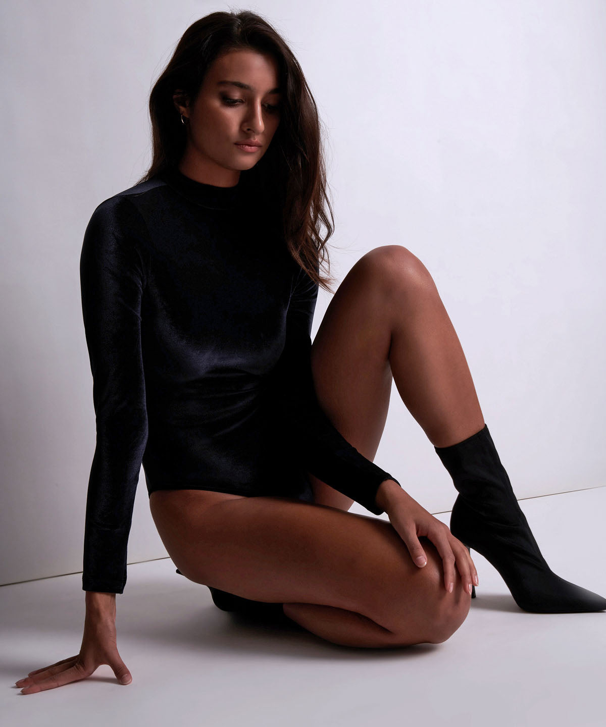 Les Bodys by Aubade Body Manches Longues Noir