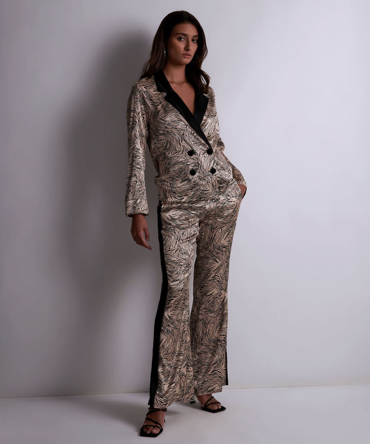 Smocky Night Chemisier Féline