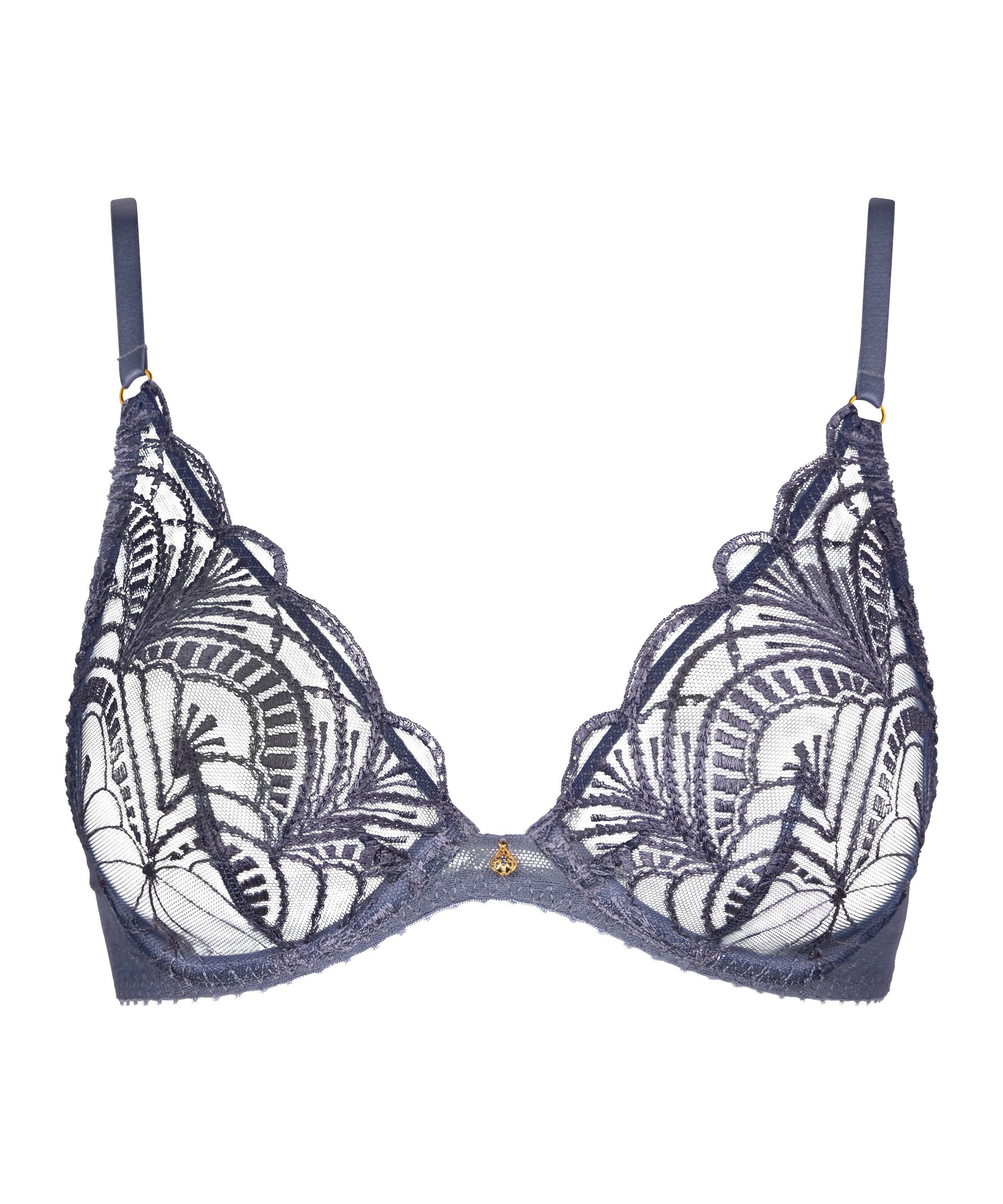 Vibes Soutien-gorge Triangle avec armatures Denim
