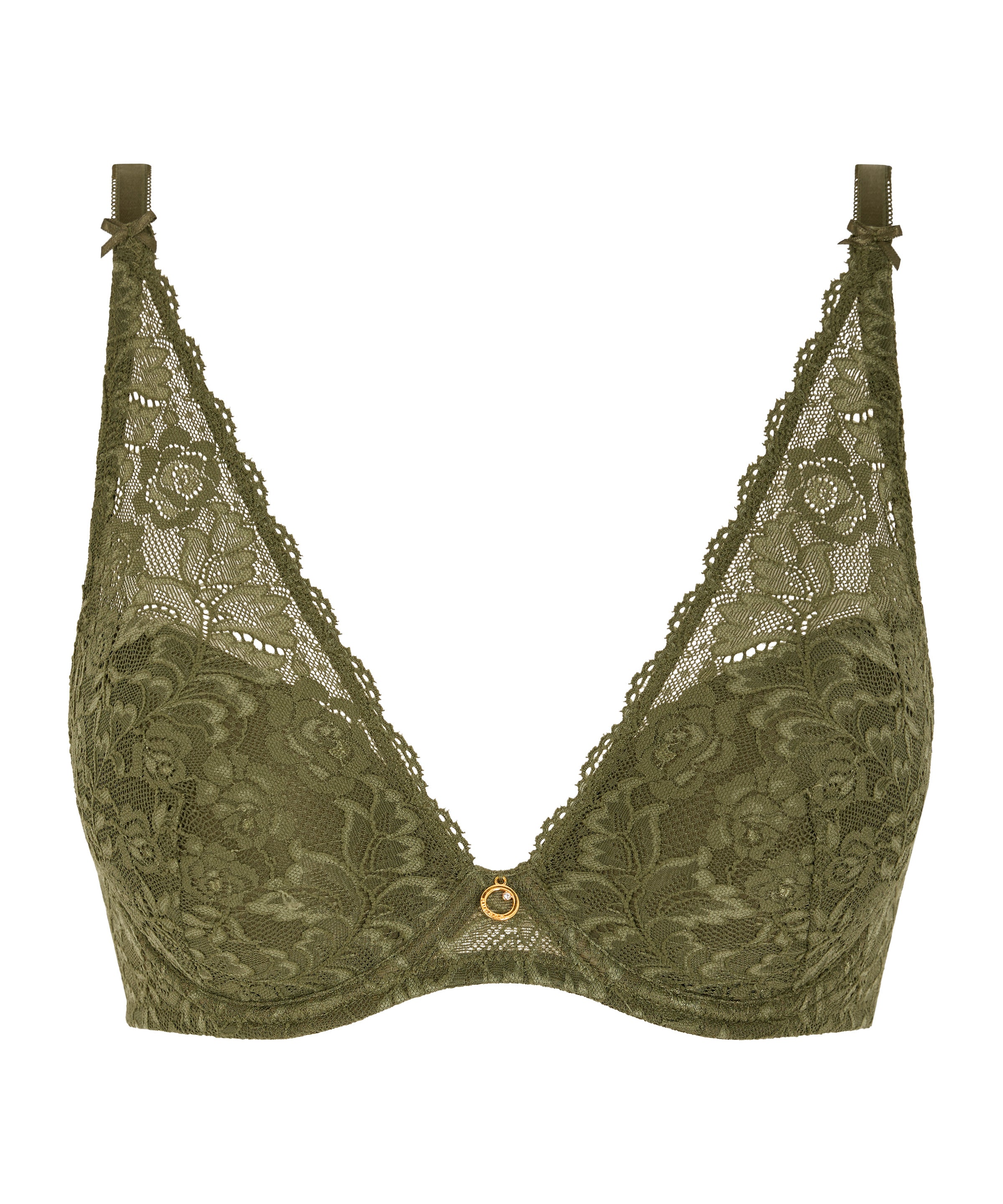 Rosessence Soutien-gorge Plunge foulard Moss
