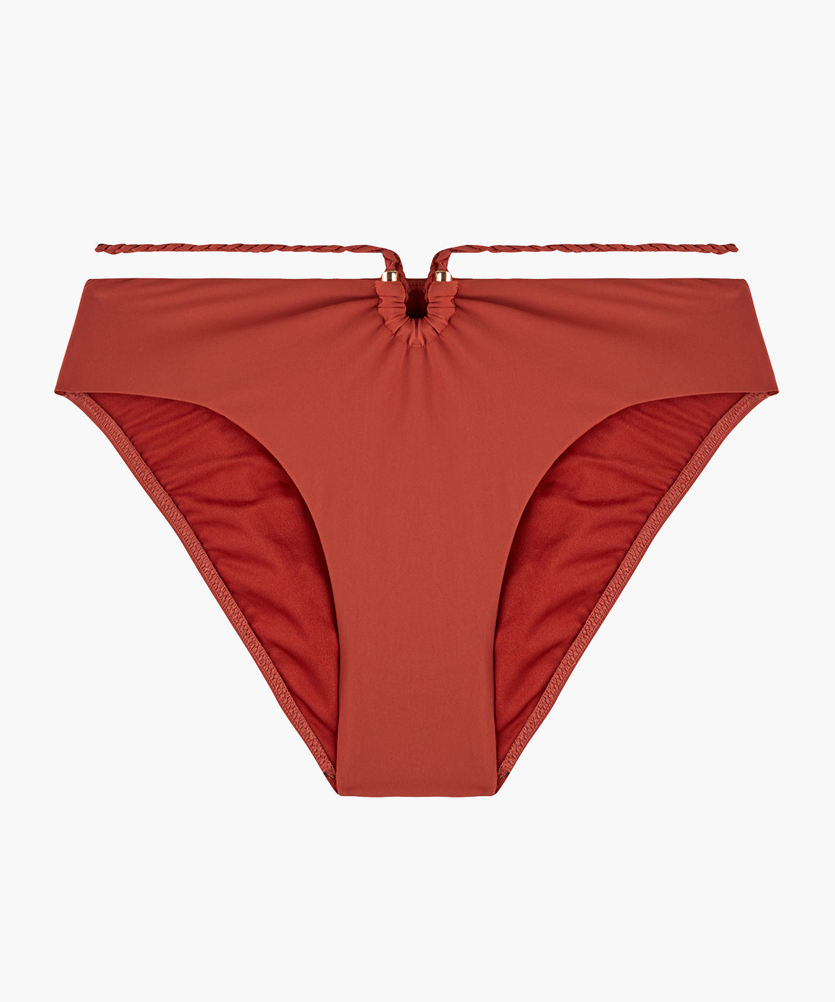 Summer Journey Bas de maillot de bain taille haute Clay