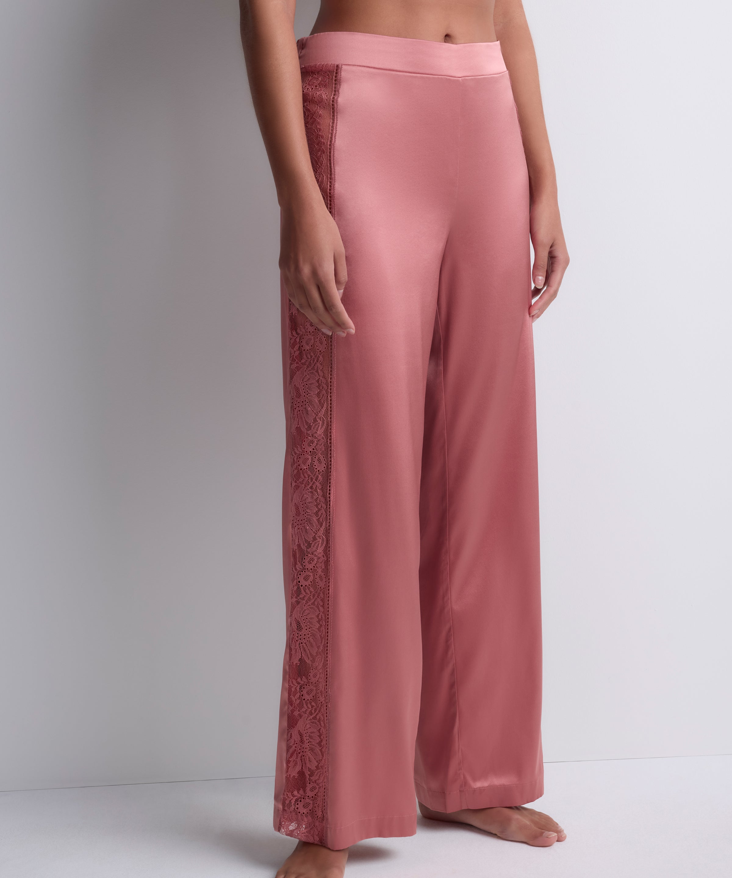 Midnight Whisper Pantalon Warm Pink