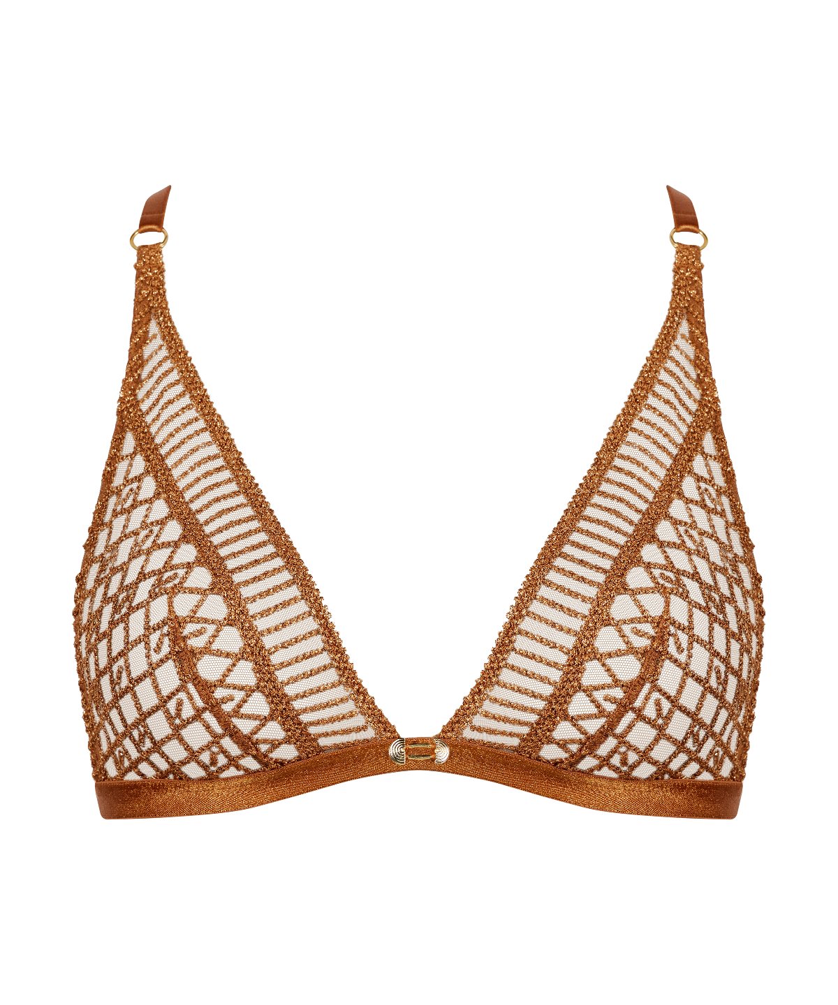 Stardust Dream Soutien-gorge Triangle bralette Amber Gold