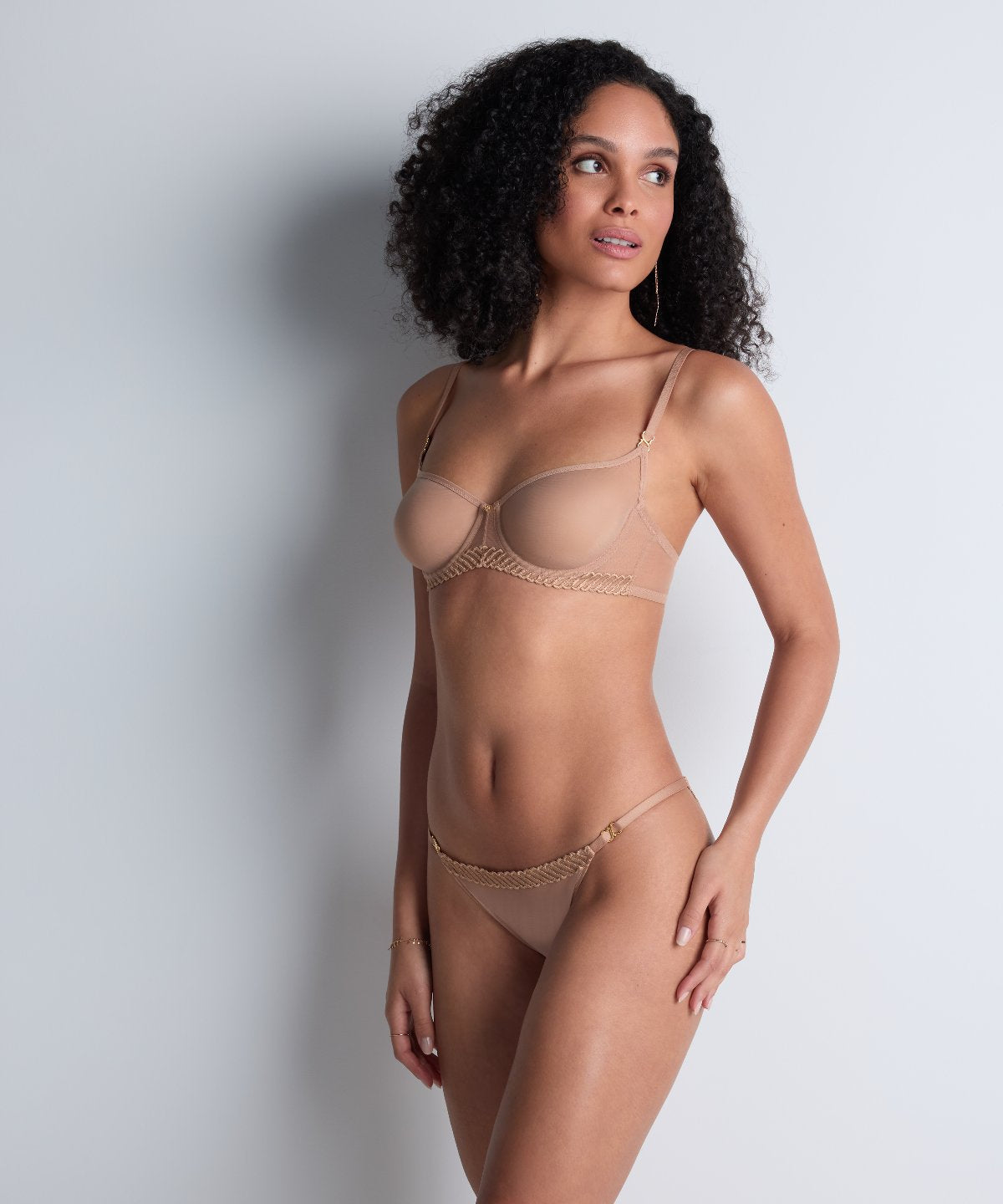 Sheer Emotion Taille basse Sand