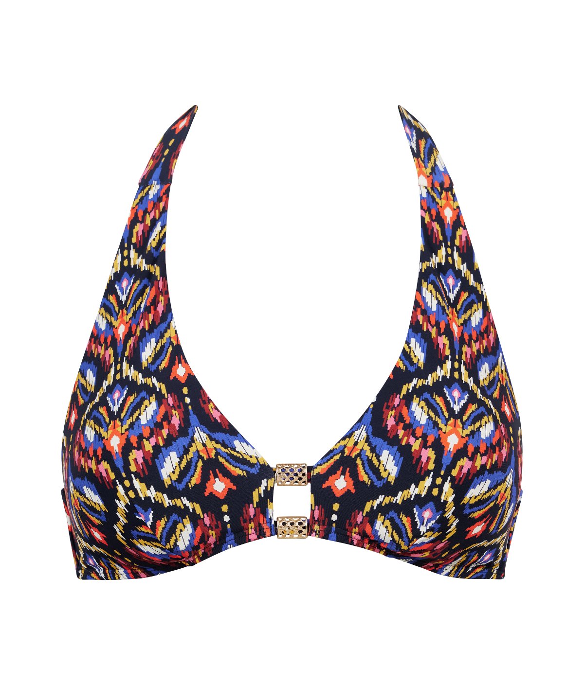 Sunkissed Allure Haut de maillot de bain Triangle Ikat
