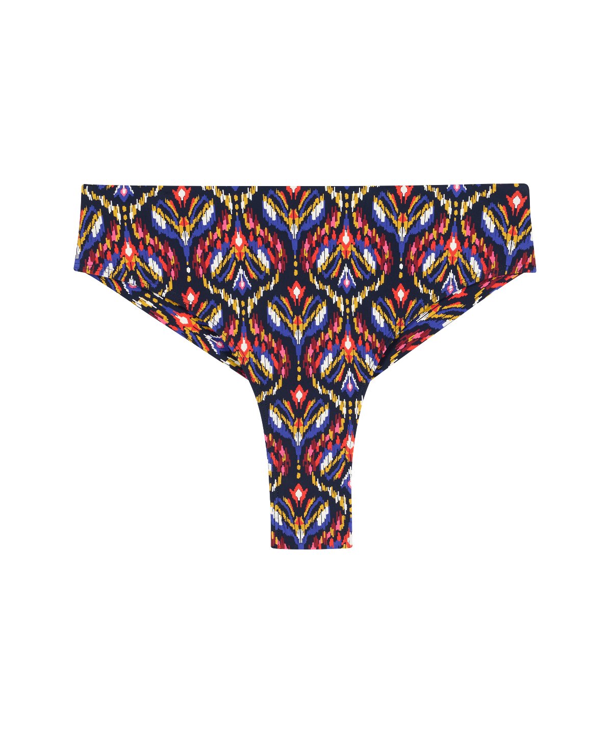 Sunkissed Allure Bas de maillot de bain taille haute Ikat