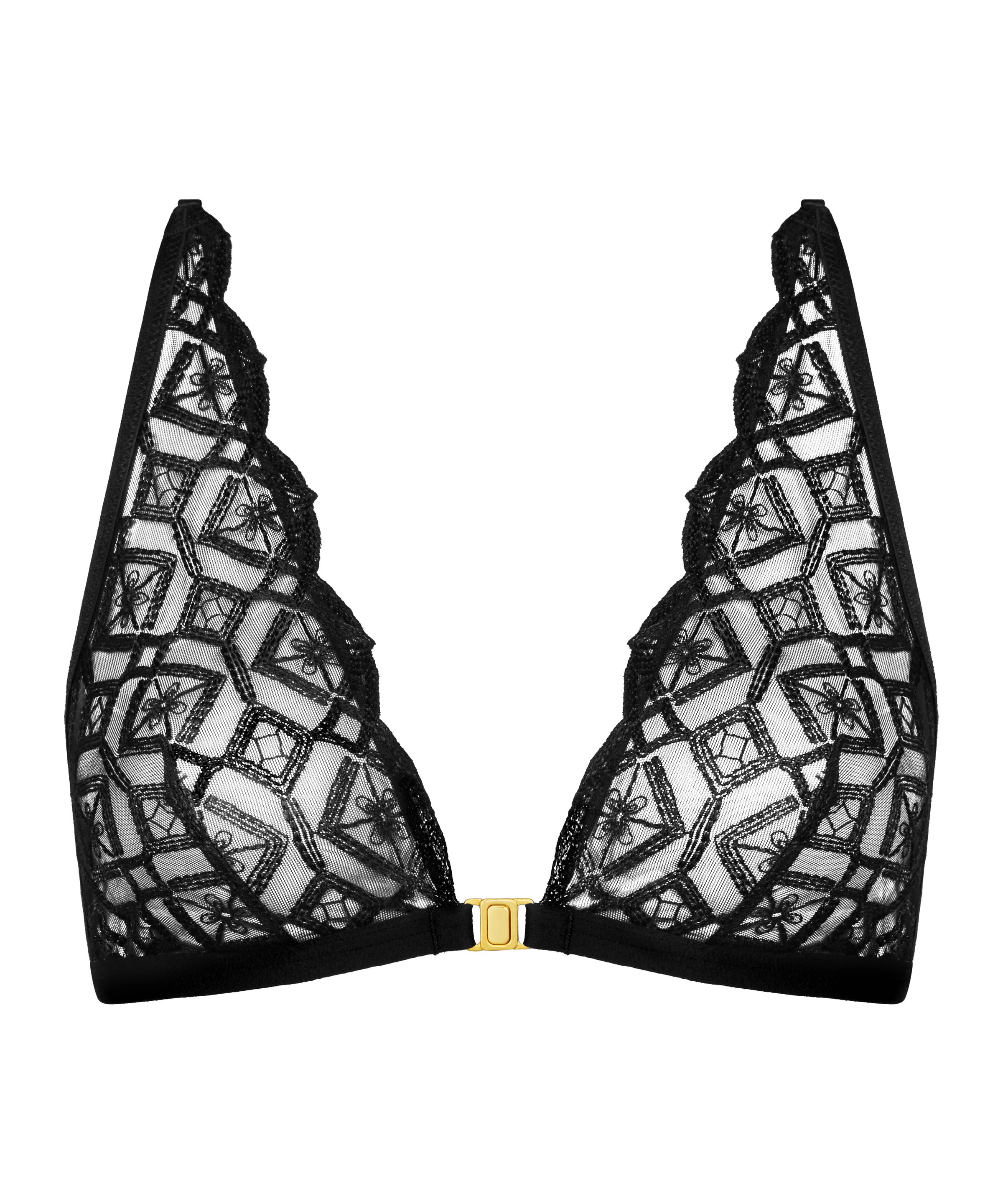 Sense of Illusion Soutien-gorge Triangle bralette Black