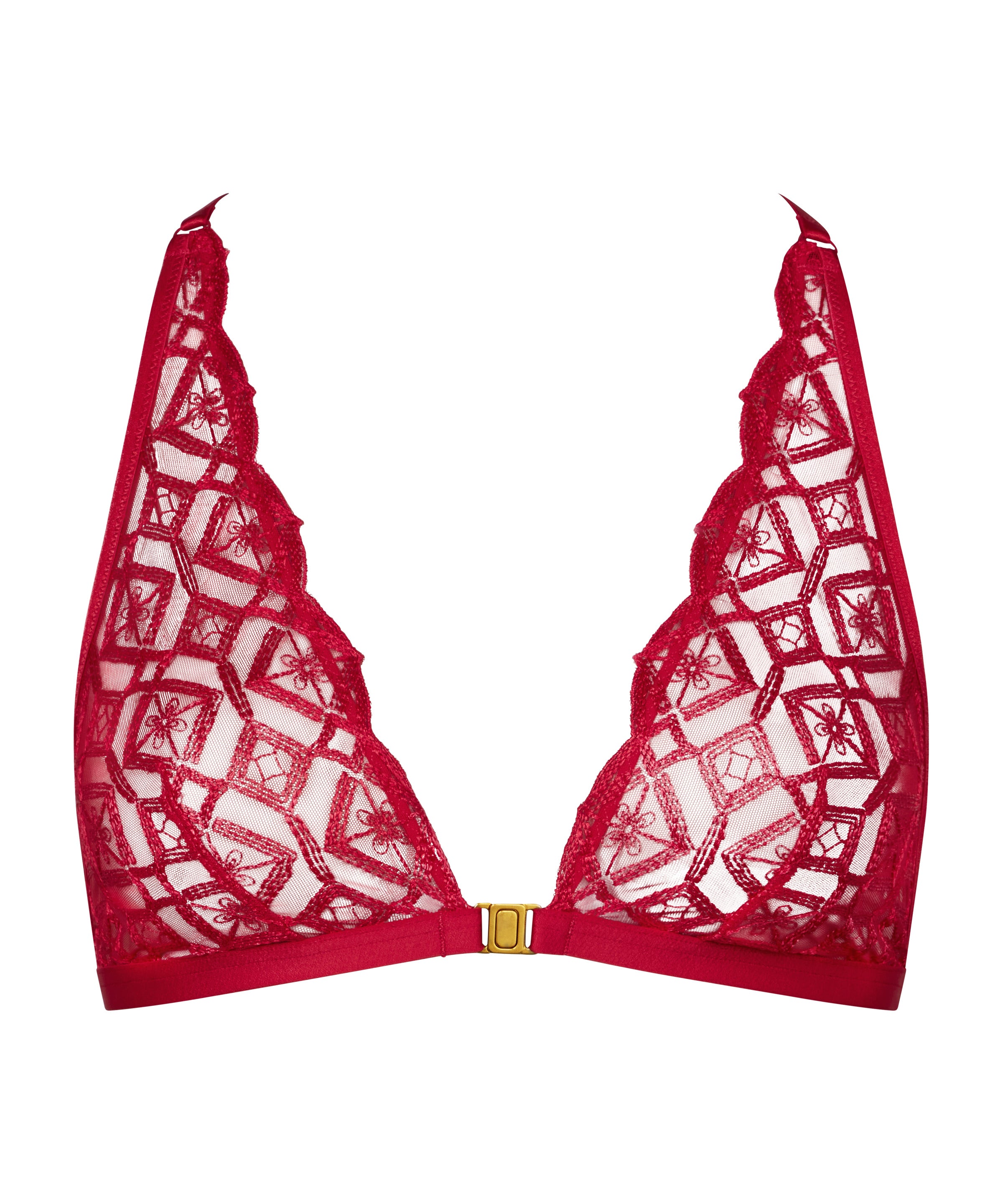 Sense of Illusion Soutien-gorge Triangle bralette Red Berry