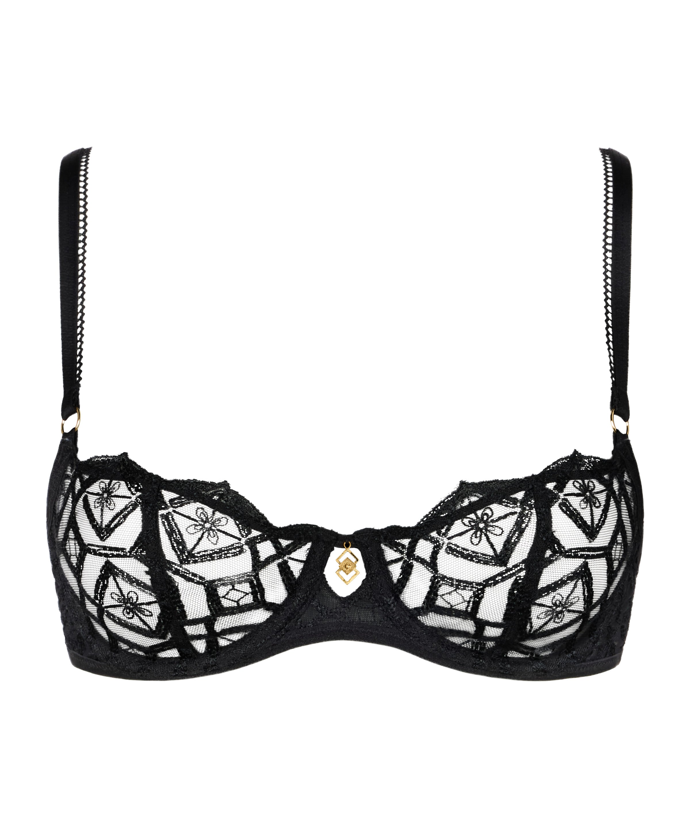 Sense of Illusion Soutien-gorge Corbeille avec armatures Black