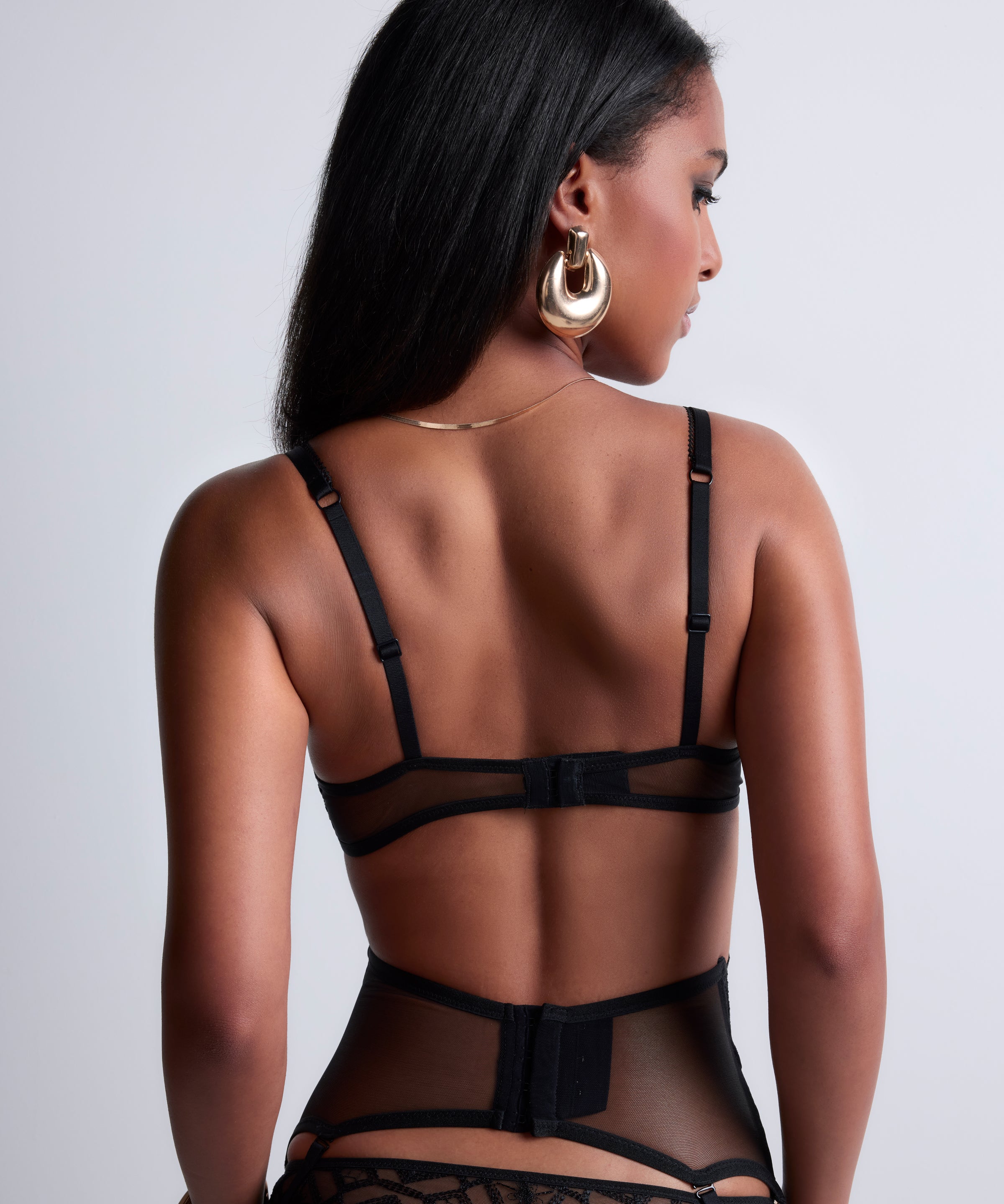 Sense of Illusion Soutien-gorge Corbeille avec armatures Black