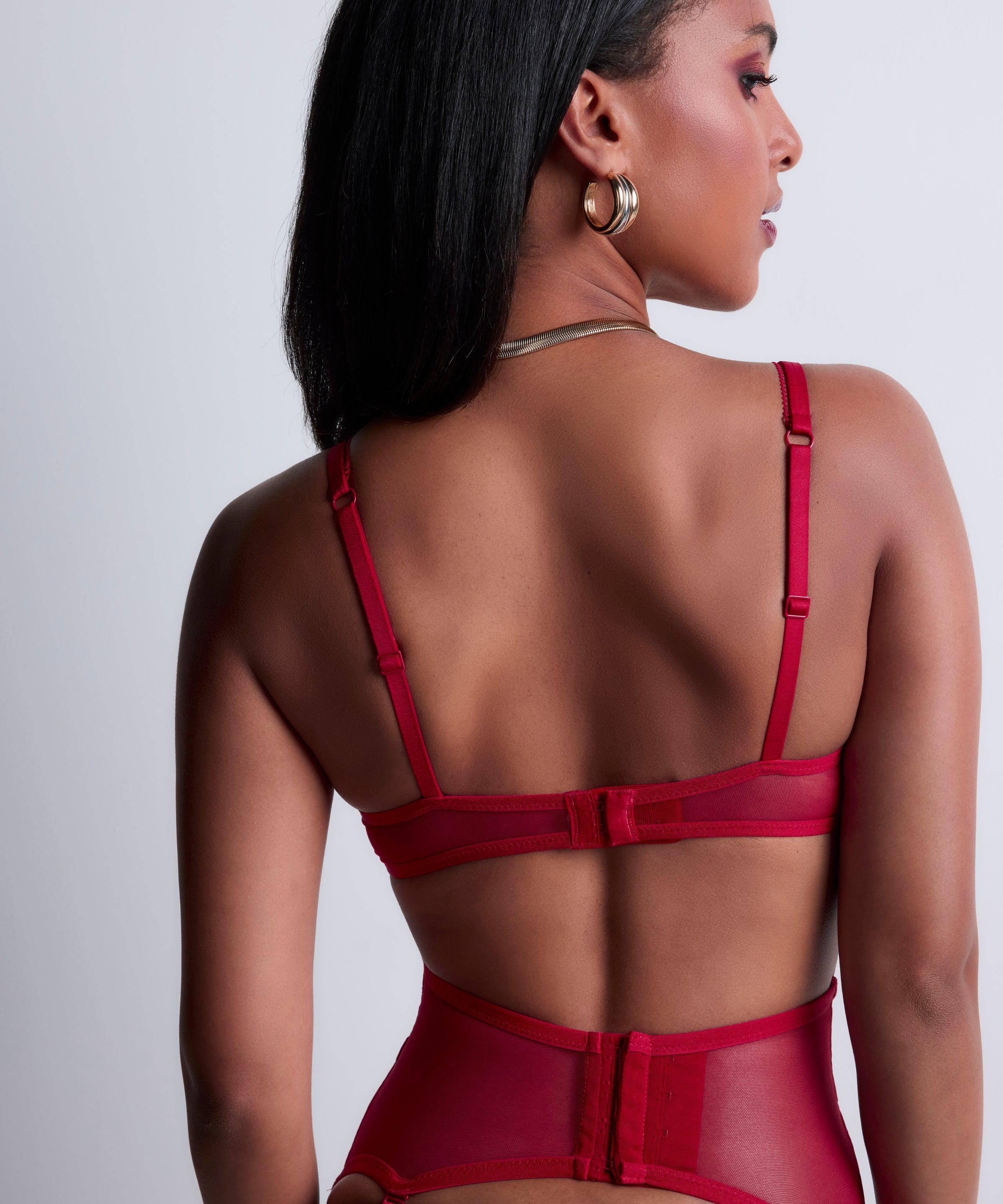 Sense of Illusion Soutien-gorge Corbeille avec armatures Red Berry