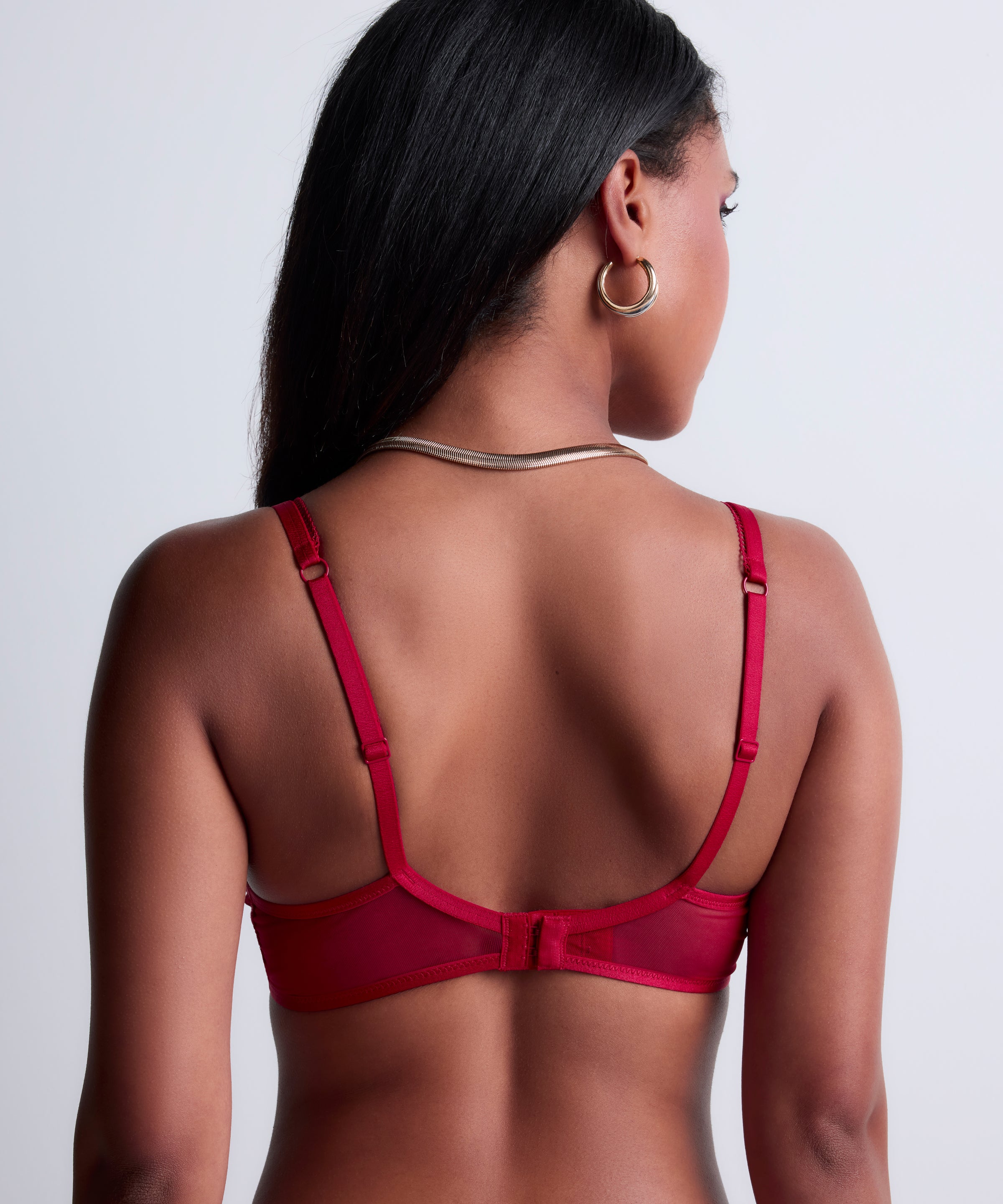 Sense of Illusion Soutien-gorge Emboîtant Foulard Red Berry