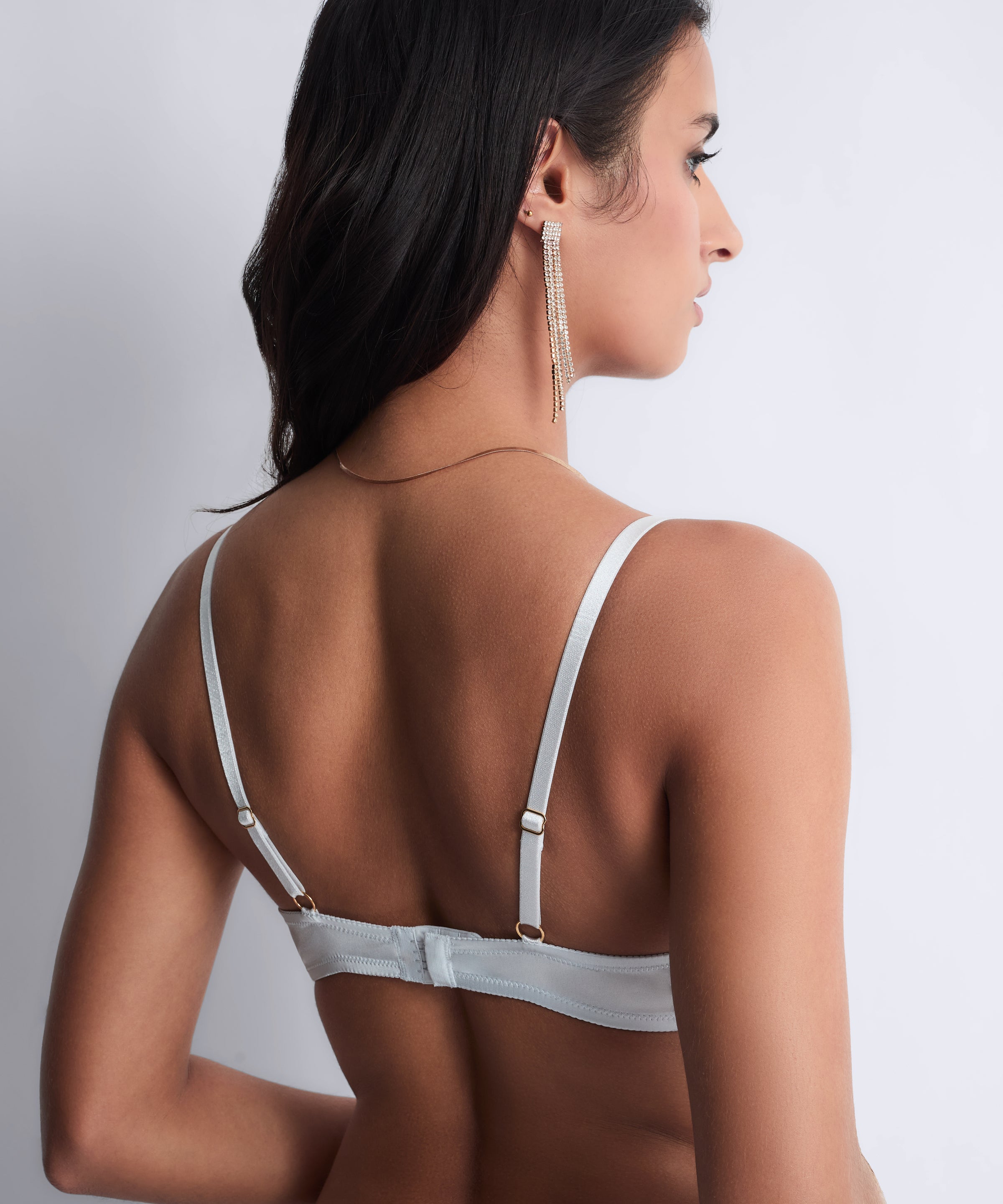 Satin Memories Soutien-gorge Push-up coques Artic Blue