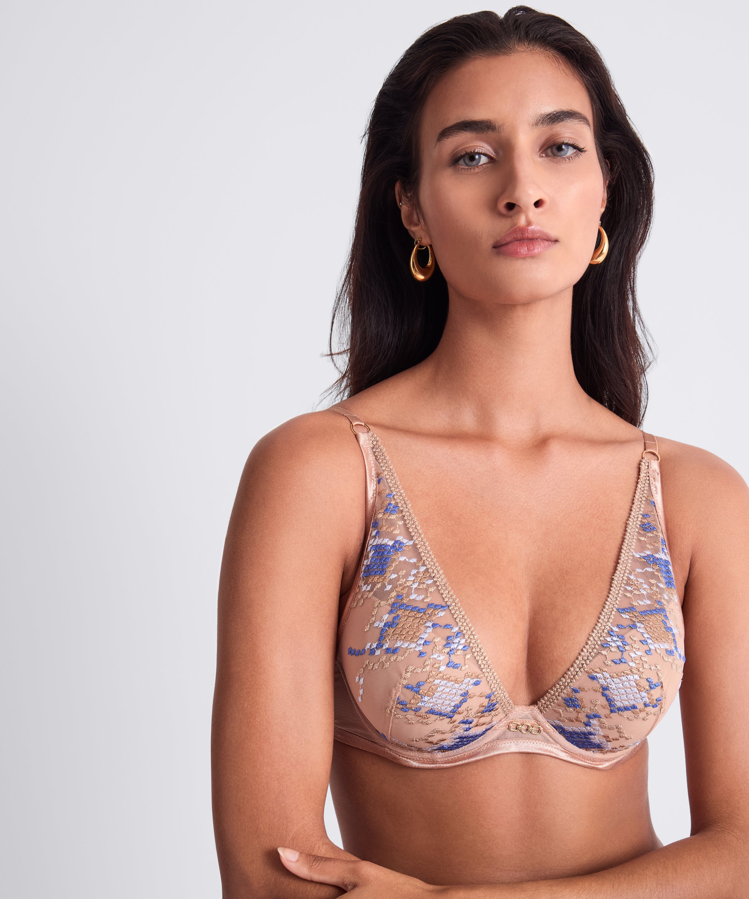 Poetic Delights Soutien-gorge Plunge foulard Skyway