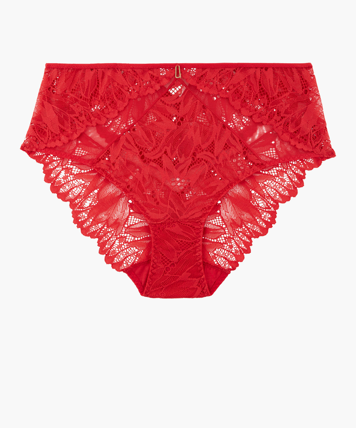 Flowermania Culotte taille haute Rouge floral