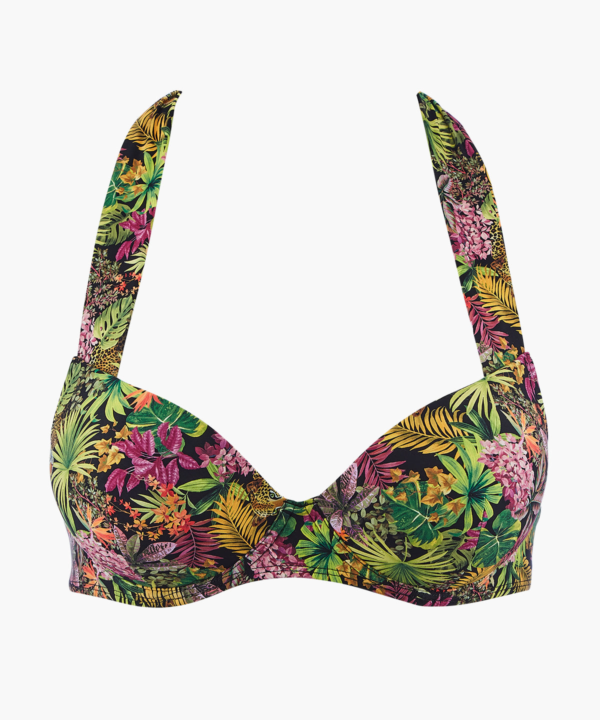 Exotic Fever Haut de maillot de bain Push-up coques Deep Forest