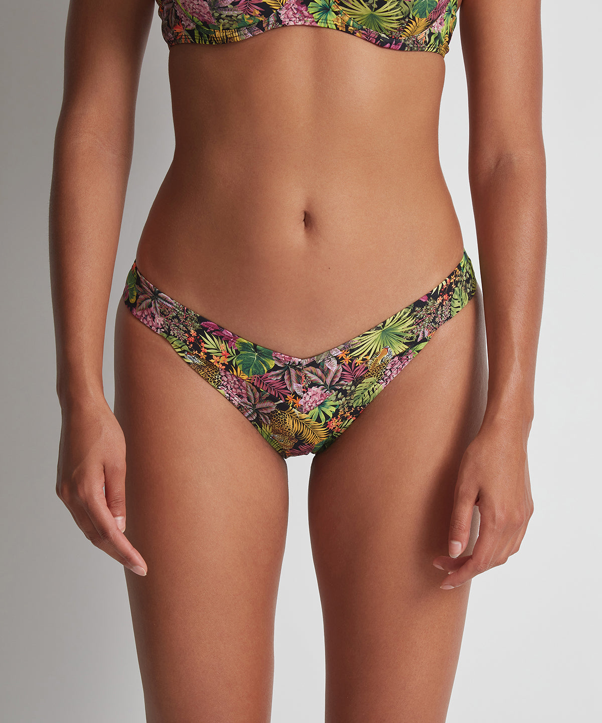 Exotic Fever Bas de maillot de bain taille basse Deep Forest