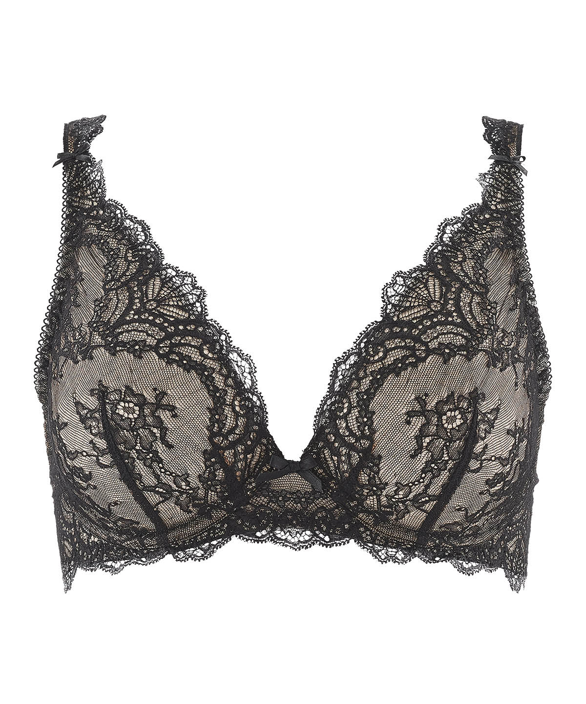 Danse des Sens Soutien-gorge Triangle avec armatures Noir