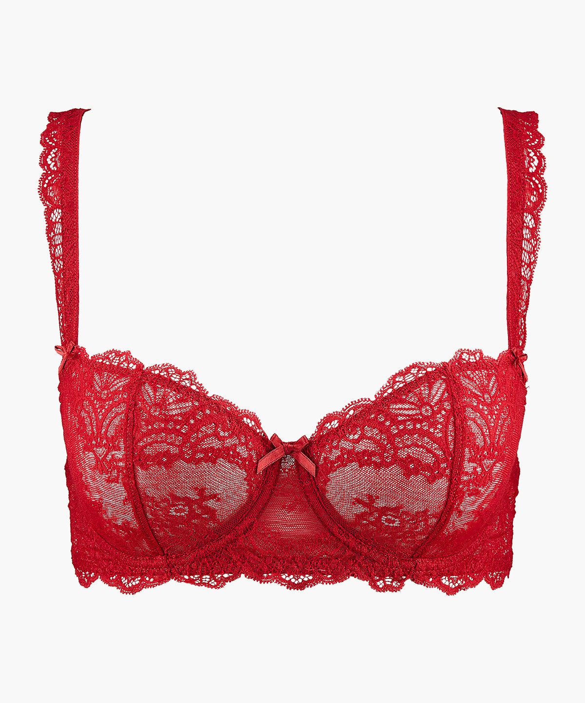 Danse des Sens Irresistible Red Half cup bra Aubade