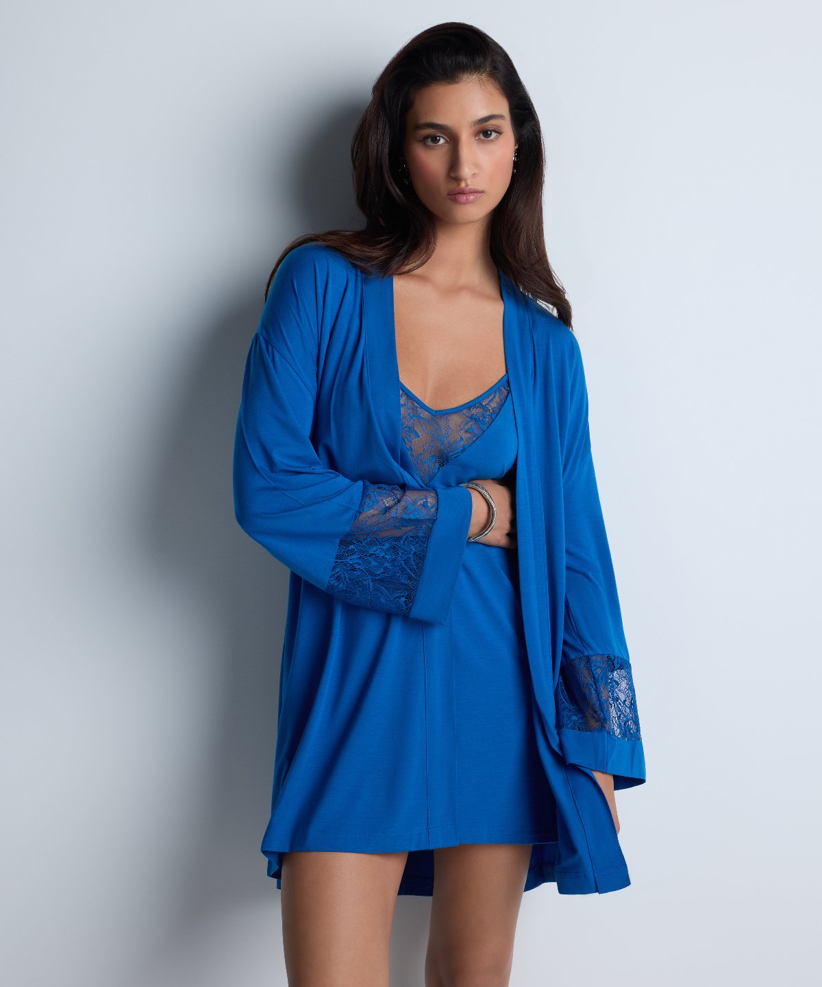 Lazy Days Kimono Sky blue