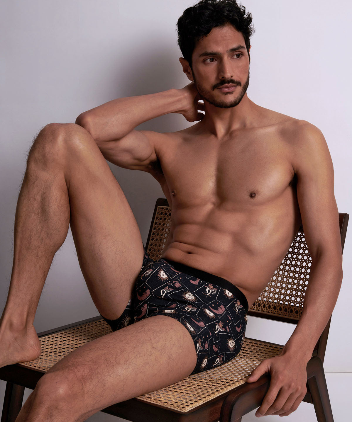 Aubade Homme Boxer homme Tarot Noir