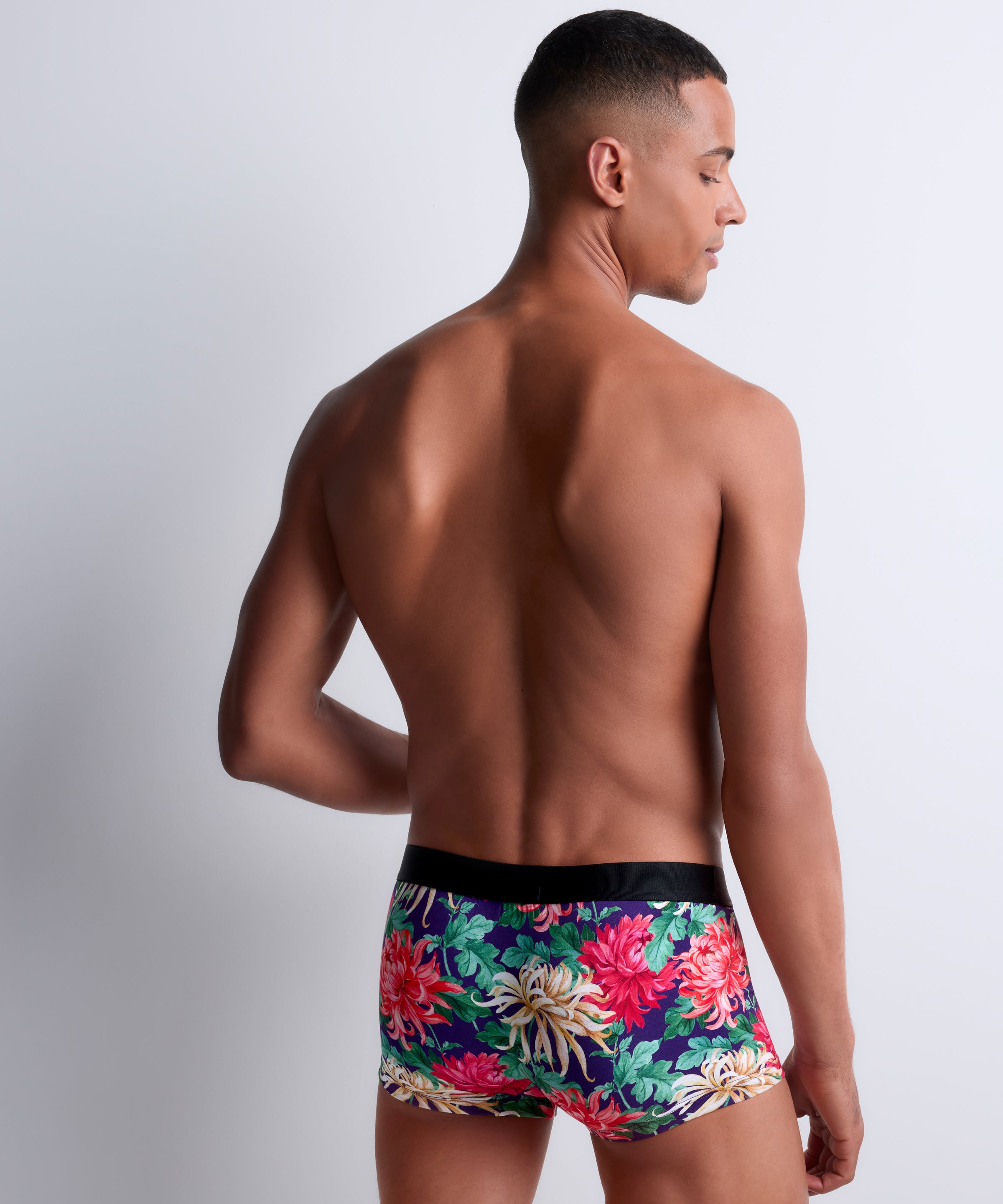 Aubade Homme Boxer trunk Crazy Flower