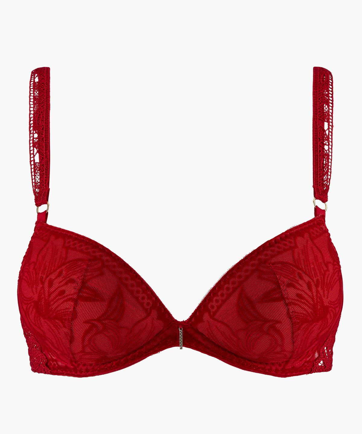 Cœur à Corps Soutien-gorge Push-up Rouge Rebelle