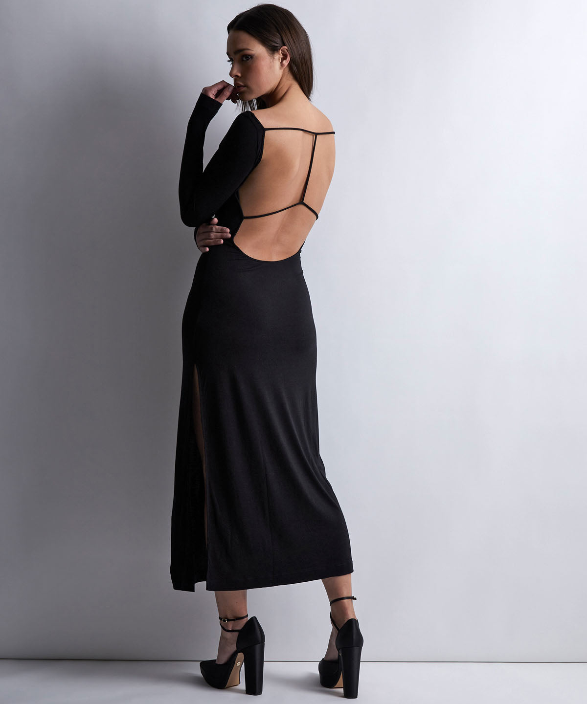 Night Crush Nuisette longue Noir