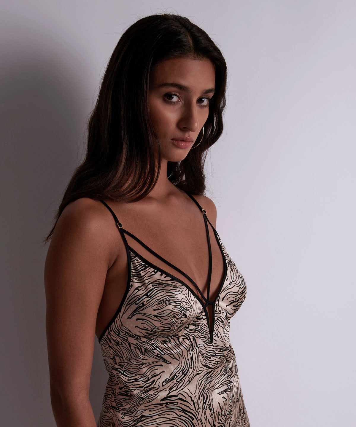 Smocky Night Nuisette Féline