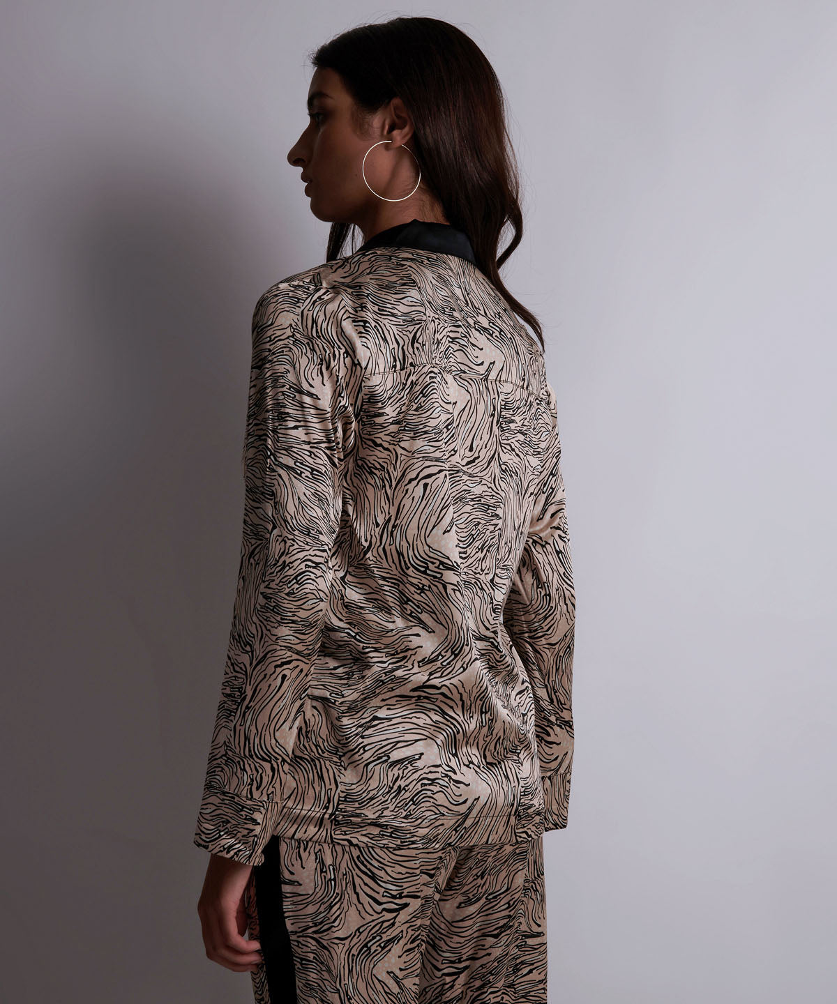 Smocky Night Chemisier Féline