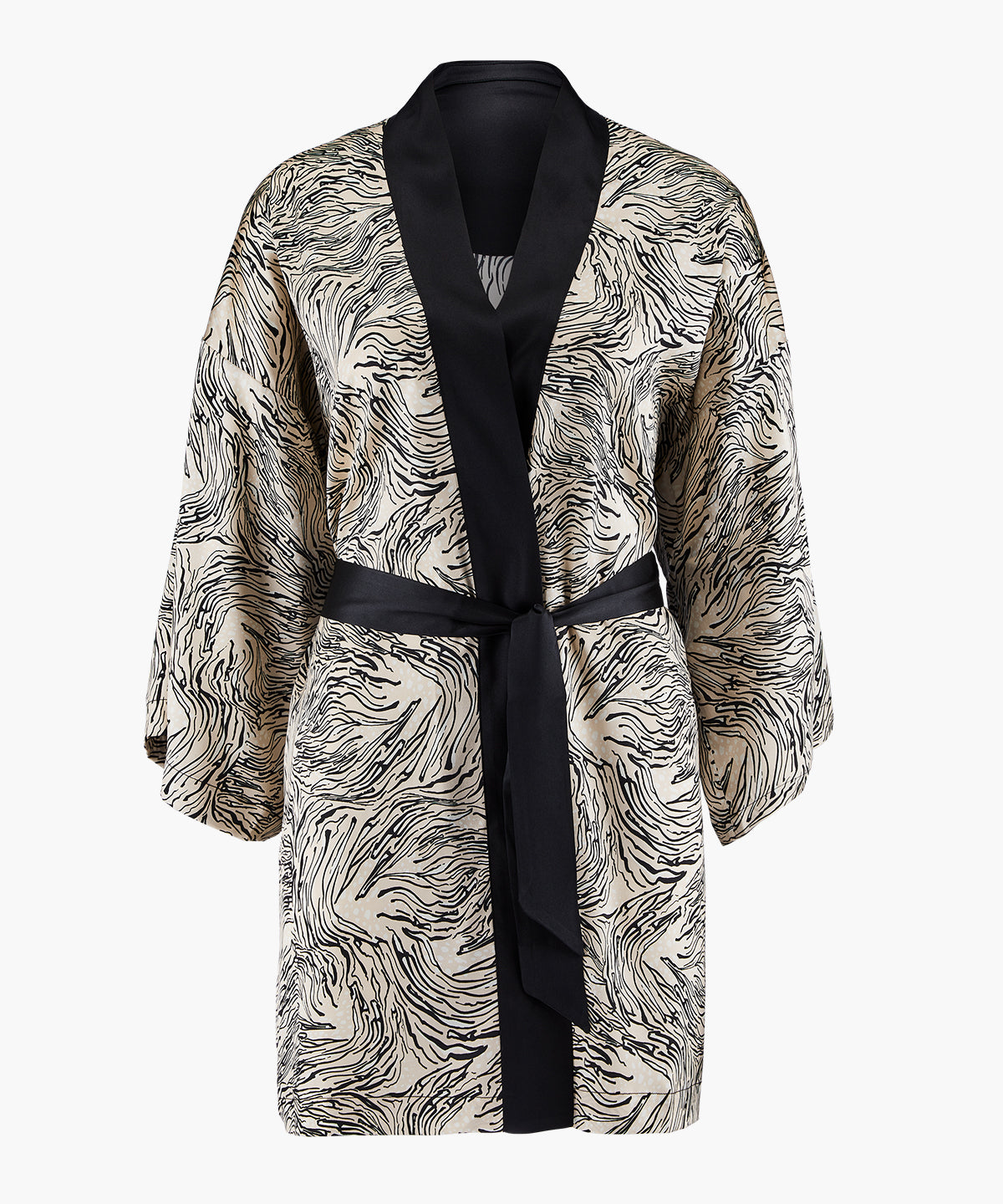 Smocky Night Kimono Féline