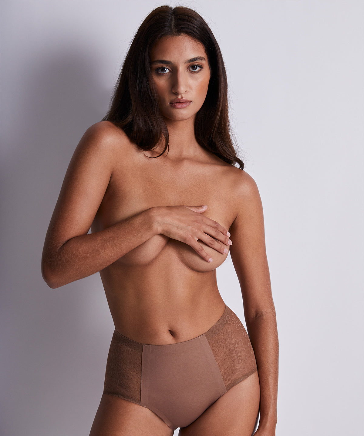 Sculpt by Aubade Culotte taille haute Cinnamon