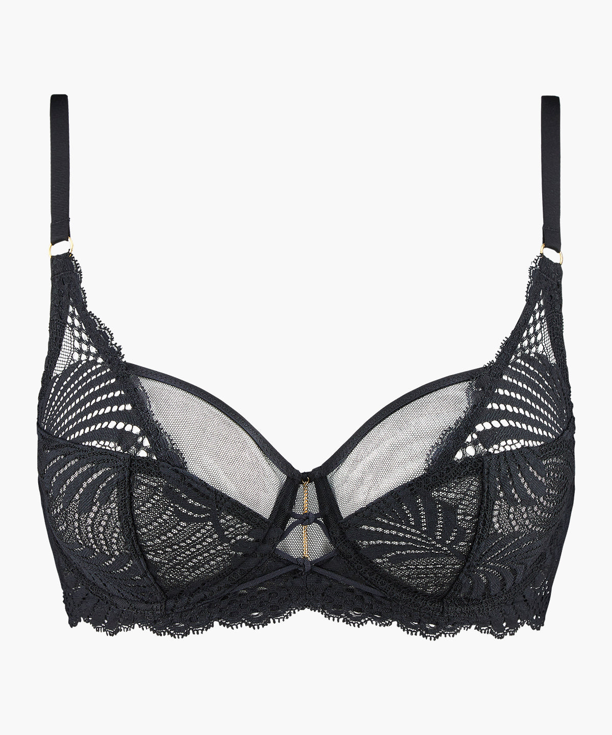 Rythm of Desire Soutien-gorge Emboîtant Foulard Noir