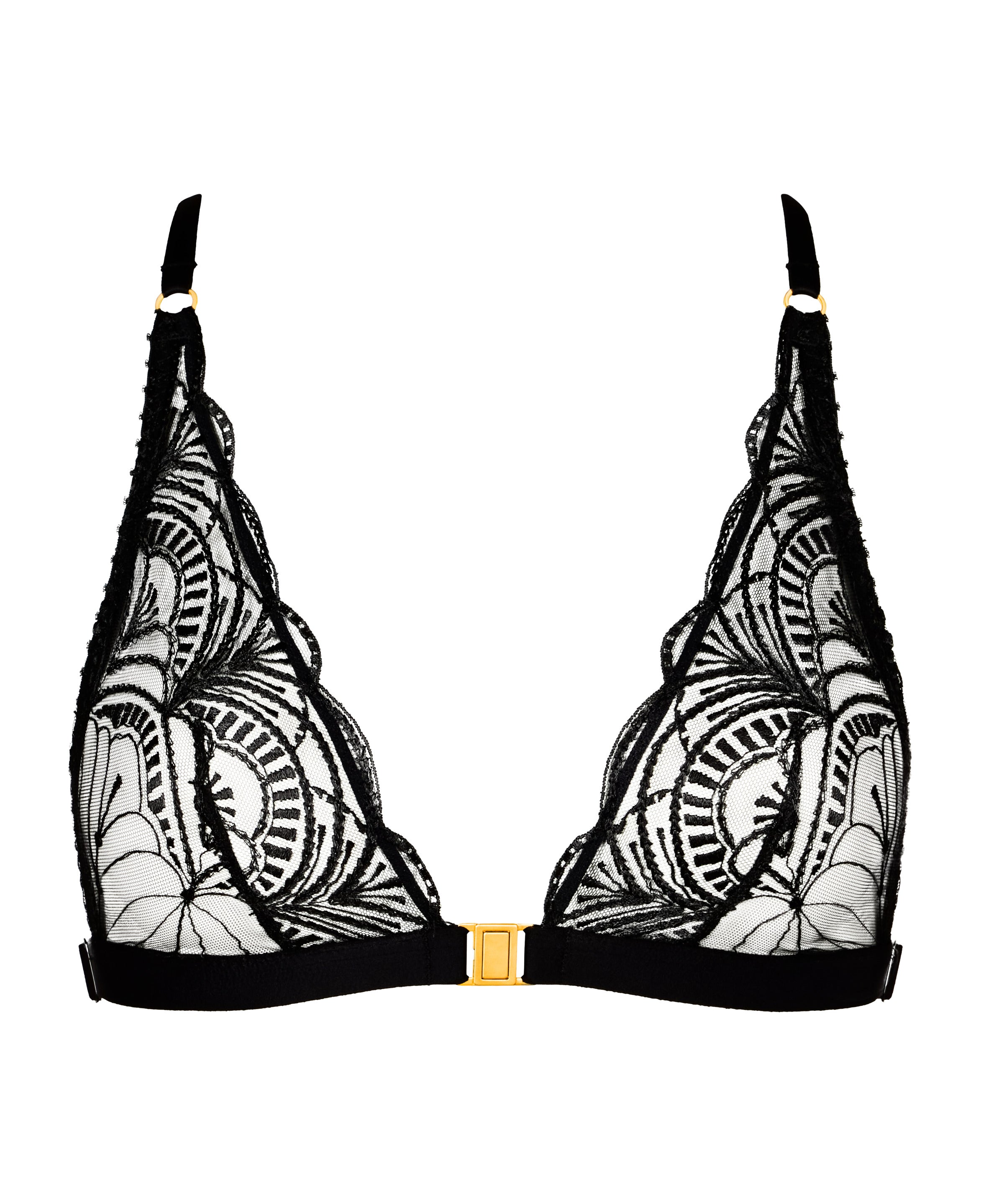 Vibes Soutien-gorge Triangle bralette Black
