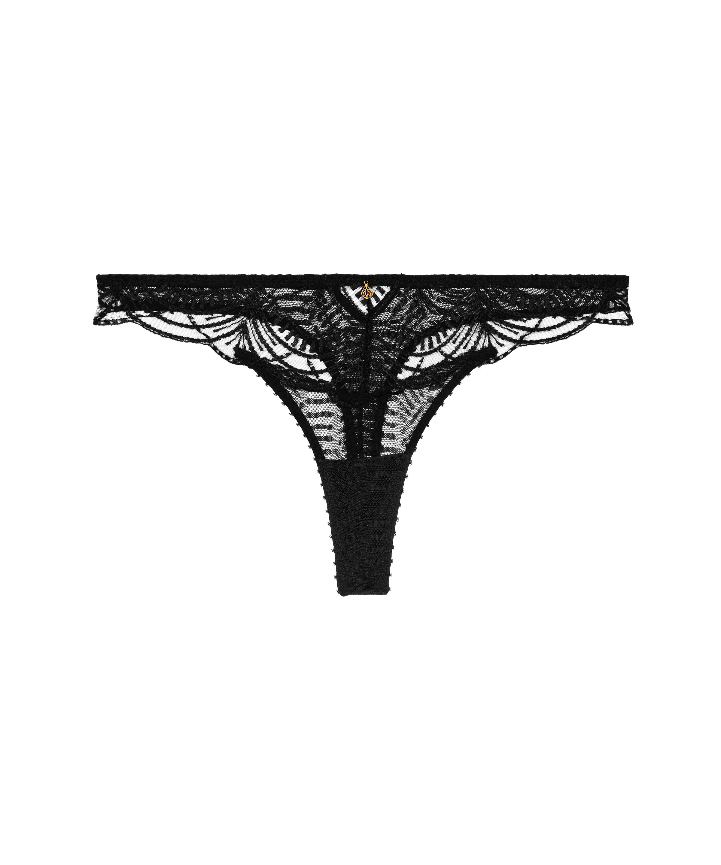 Vibes Tanga Black