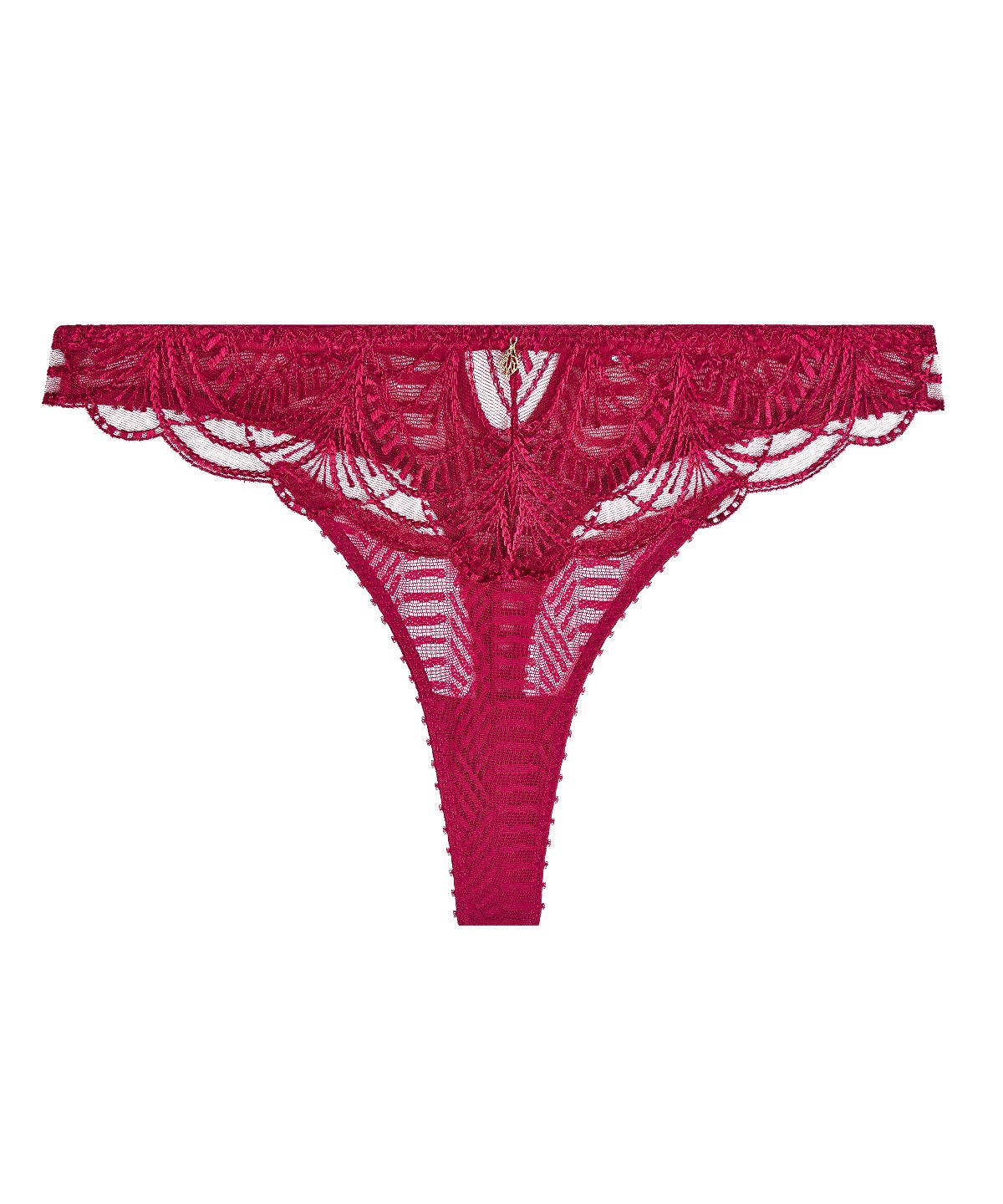 Vibes Tanga Rouge Love et Uni Bordeaux