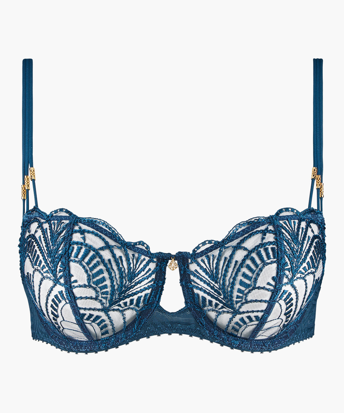 Vibes Soutien-gorge Corbeille avec armatures Dark Cyan