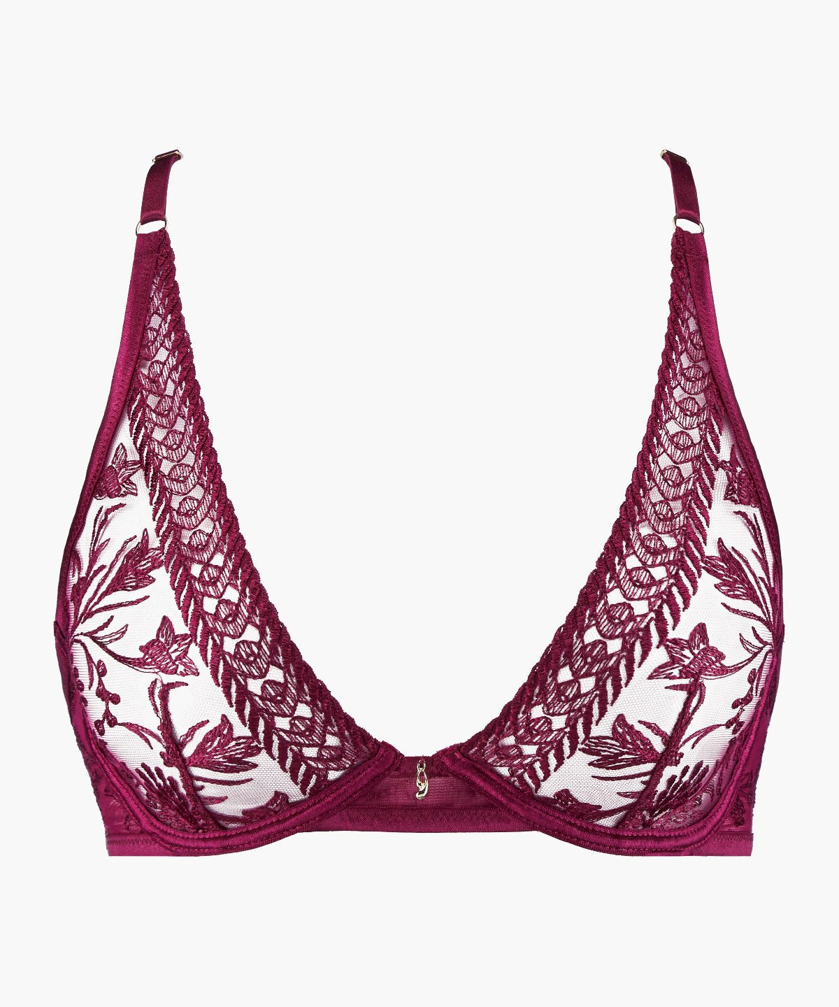 Magnetic Spell Soutien-gorge Triangle avec armatures Crimson Red