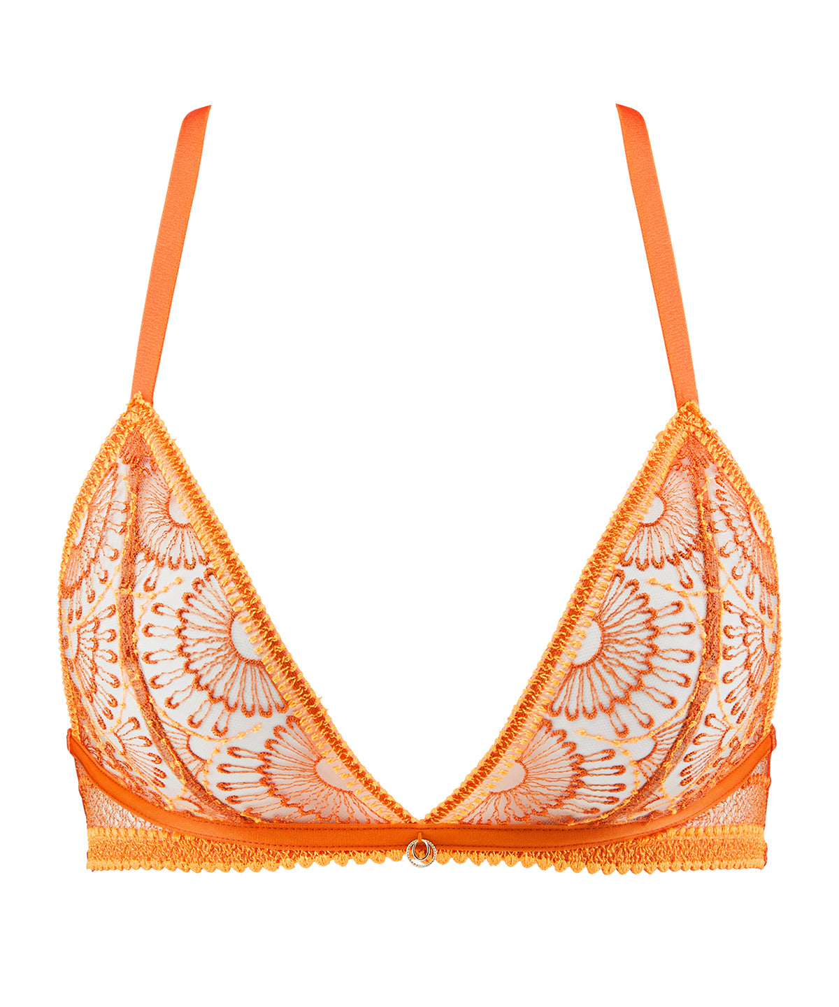 Pure Vibration Soutien-gorge Triangle Orange Pulp