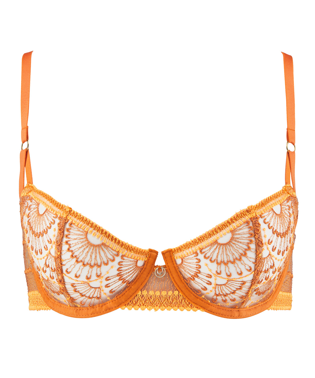 Pure Vibration Soutien-gorge Corbeille avec armatures Orange Pulp