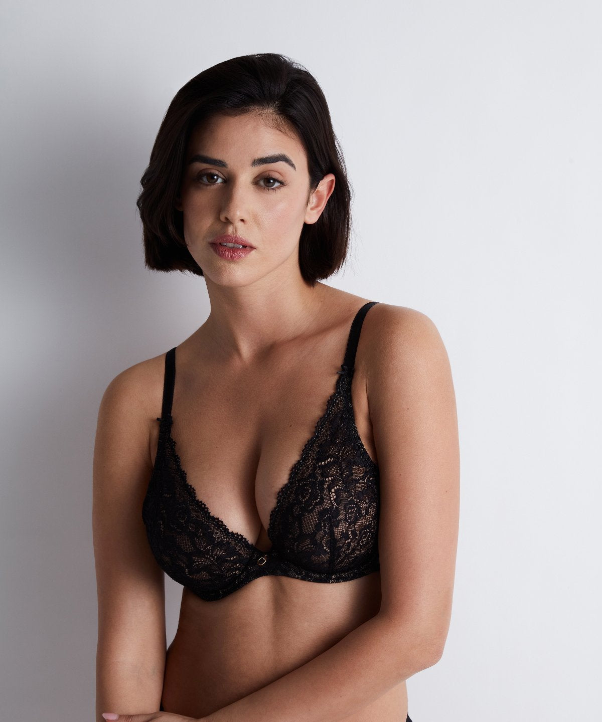 Rosessence Soutien-gorge Triangle avec armatures Black