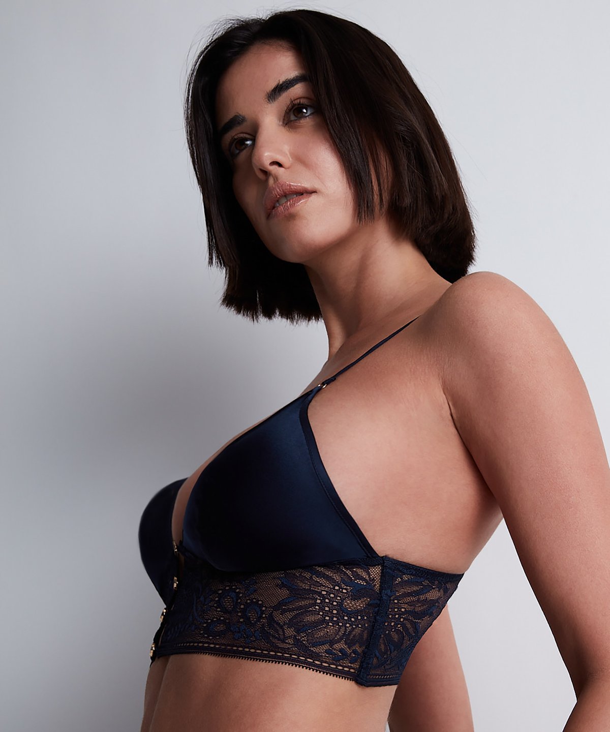 Midnight Whisper Soutien-gorge Triangle Evening Blue