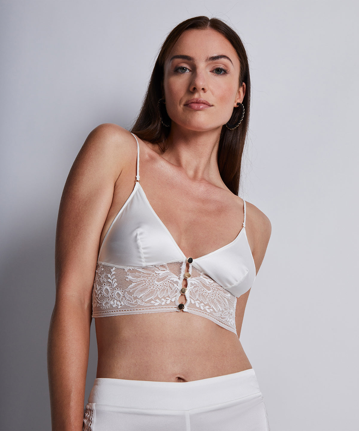 Midnight Whisper Soutien-gorge Triangle Opale