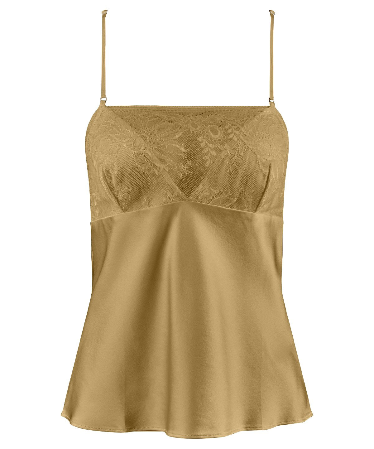 Midnight Whisper Top à fines bretelles Sublime Bronze