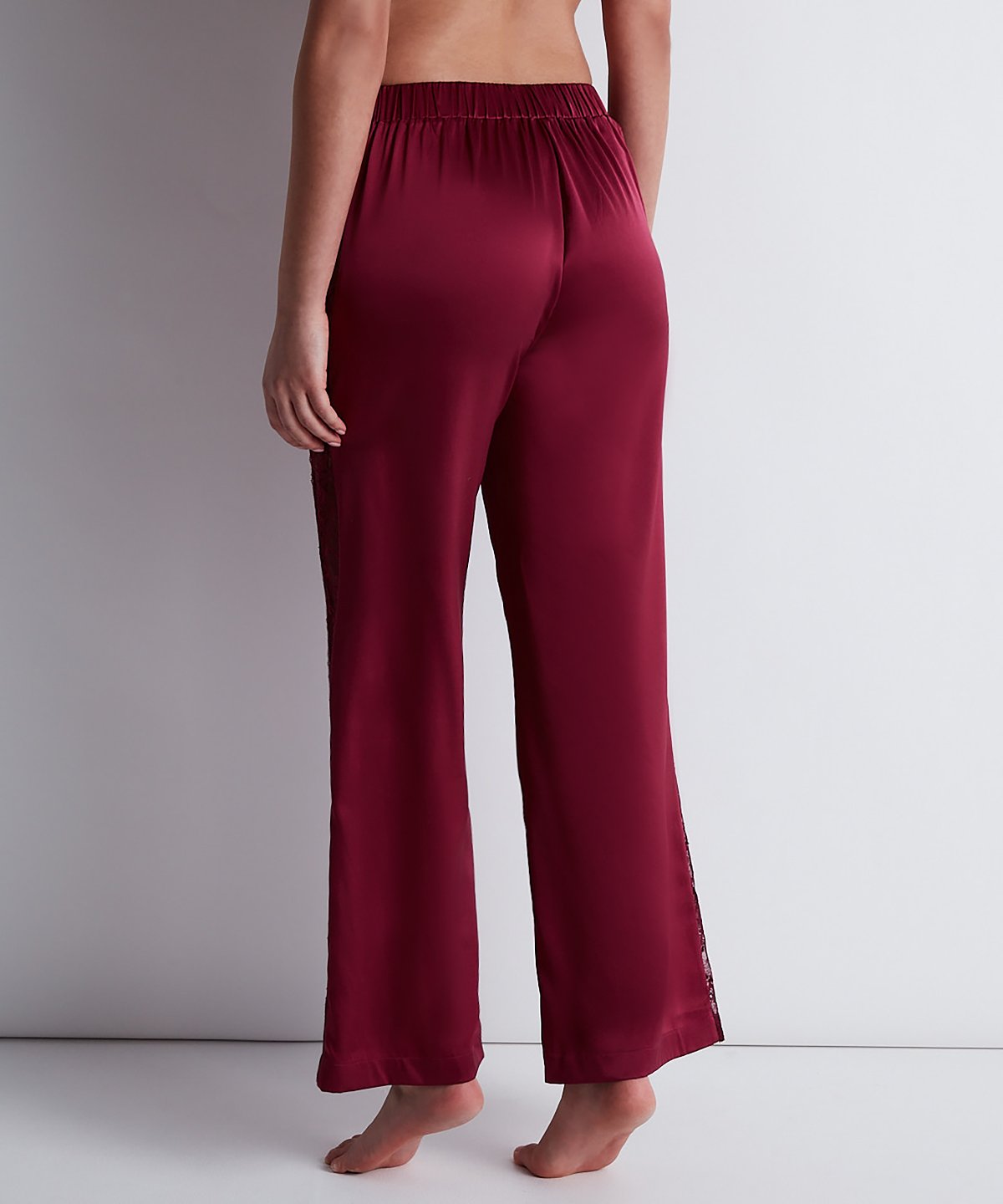 Midnight Whisper Pantalon Crimson Red