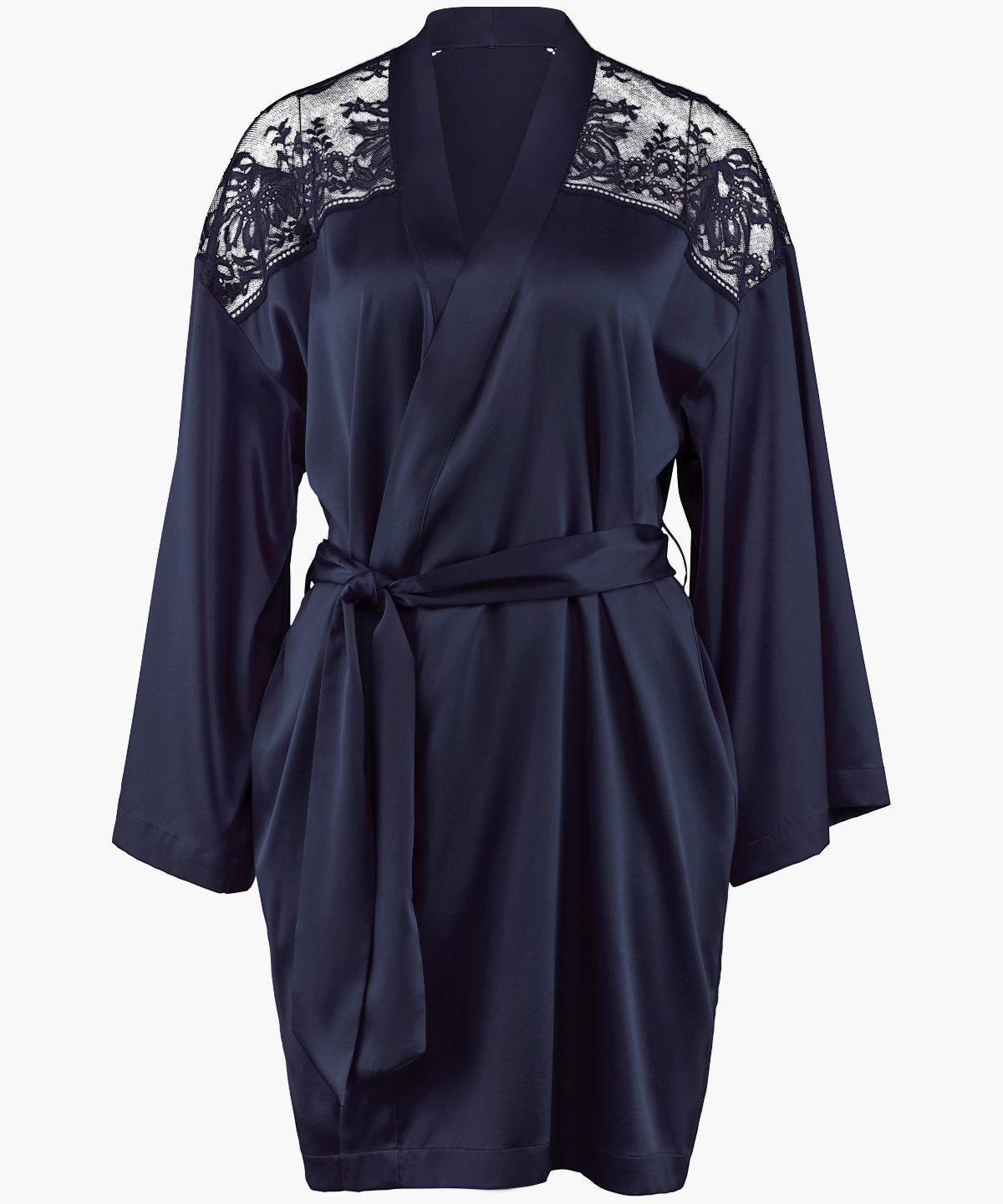 Midnight Whisper Kimono Evening Blue