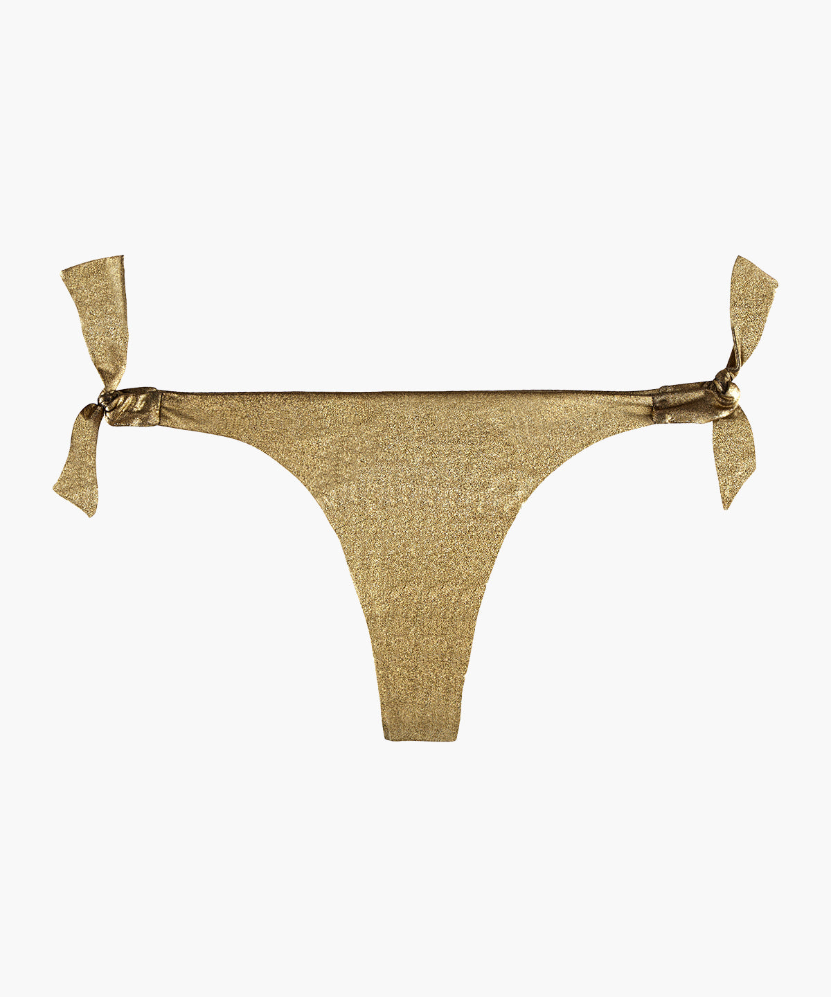 Sunlight Glow Bas de maillot de bain tanga Antique Gold