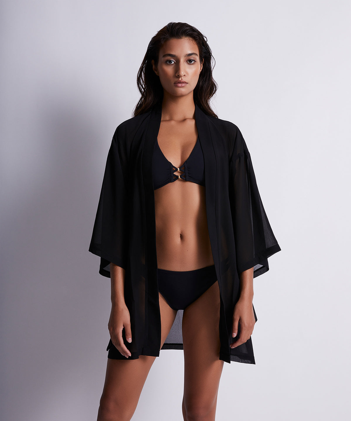 Evening Sand Kimono Noir